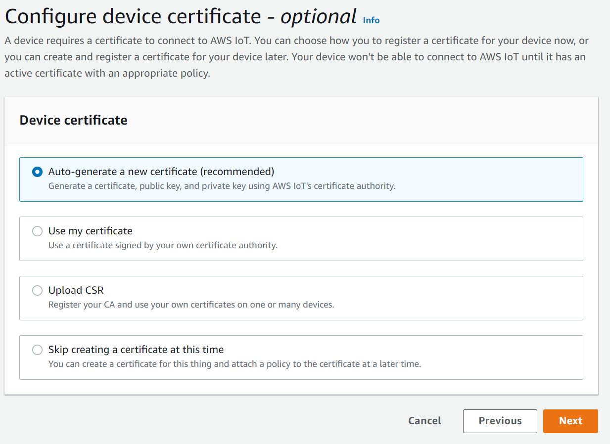 Device Certificates